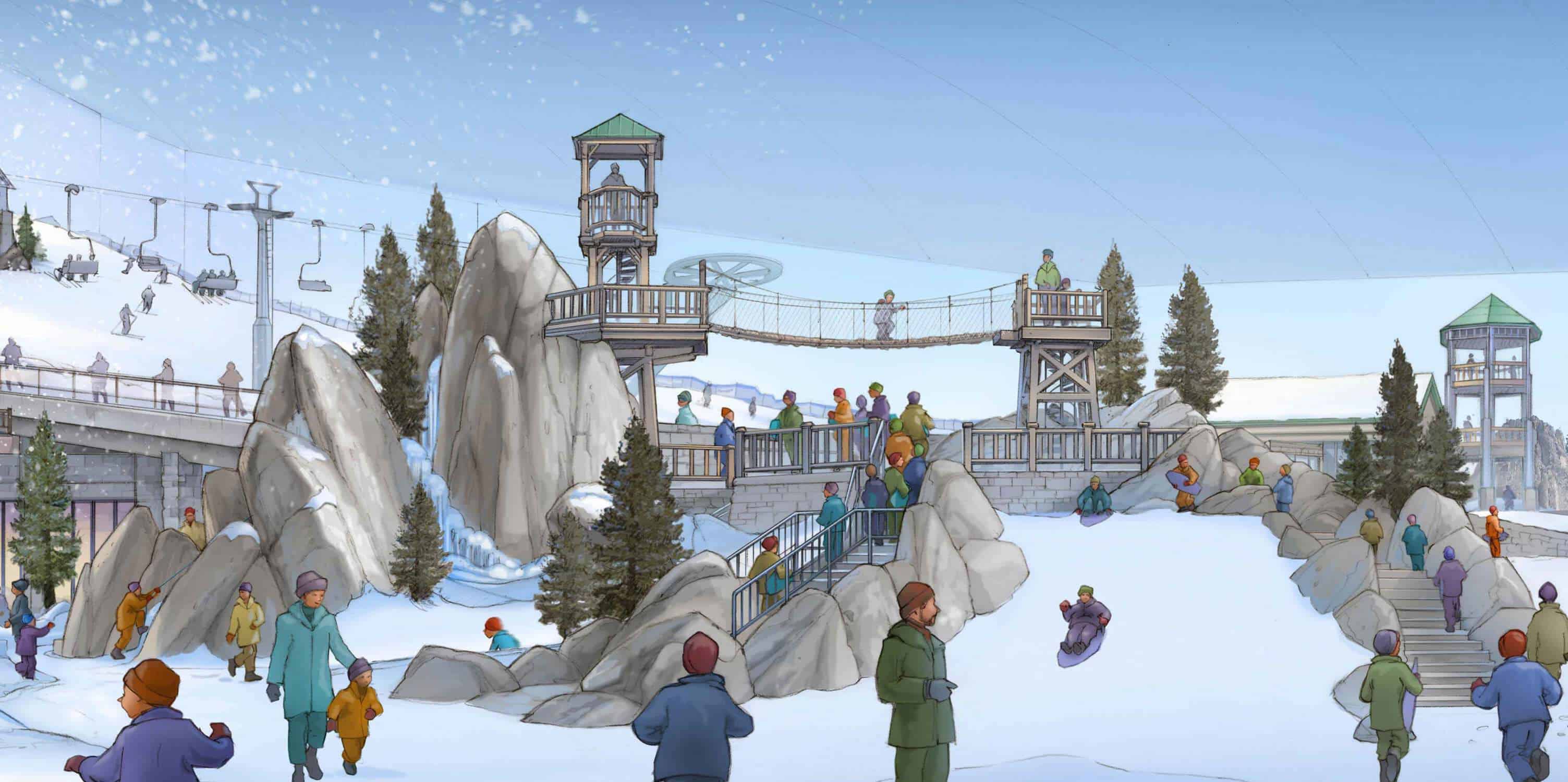 Snow Park at Ski Dubai - Visitor Attraction and Concept Design